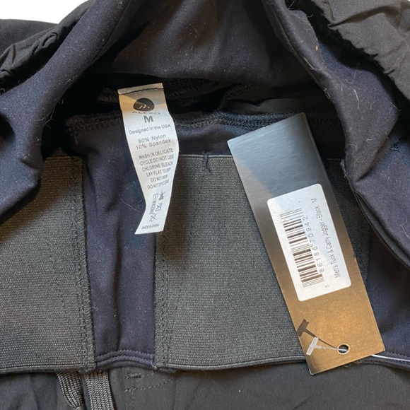 Alexis Mens Black Athletic Performance Concealed Carry Jogger Pants - Picture 7 of 7